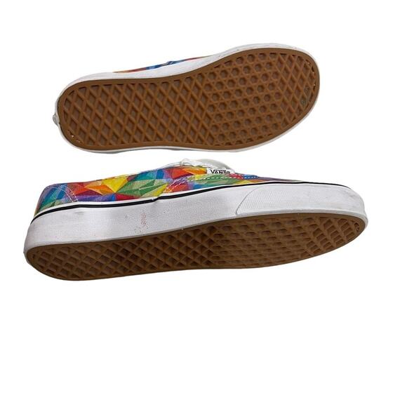 Vans Unisex Classic Geometric Multicolor Shoes Sneakers Size M 5.5 / W 7 - Picture 8 of 8